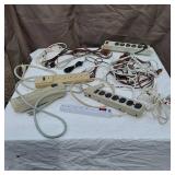 Lot of Power Strips and Extension Cords