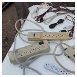 Lot of Power Strips and Extension Cords