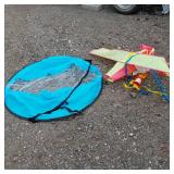 Colorful Kite and Kayak Sail