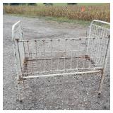 Wrought Iron Baby Crib