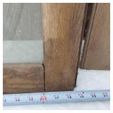 Glass Doors Off Antique Furniture Piece