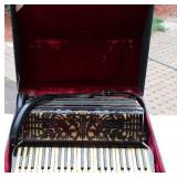 Vintage Accordiana NY Accordian and Case