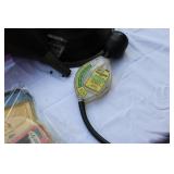 Lot of Funnels, Auto repair light, digital thermometer and more