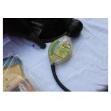 Lot of Funnels, Auto repair light, digital thermometer and more