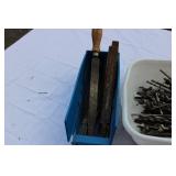Large Collection of Drill Bits, Sears Electric Screwdriver and screwdriver bits