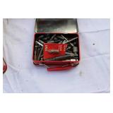 Large Collection of Drill Bits, Sears Electric Screwdriver and screwdriver bits