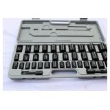 Full Pittsburgh Socket set with Case