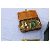 Loaded Vintage Plano Fishing Tackle Box
