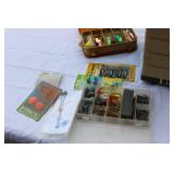 Loaded Vintage Plano Fishing Tackle Box