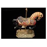 Collection of 4 Willits Designs Limited Edition Carousel Horses and Cat
