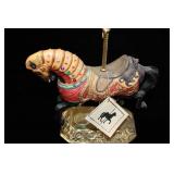 Collection of 4 Willits Designs Limited Edition Carousel Horses and Cat