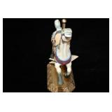 Collection of 4 Willits Designs Limited Edition Carousel Horses and Cat