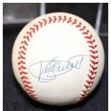 Single Signed Kirby Puckett Autograph on Budig American League Baseball