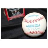 RARE Ron Shapiro (Kirby Puckett Agent)  Autographed Signed Rawlings Official American League Budig Baseball