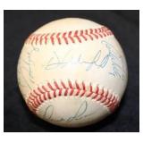 1994 Minnesota Twins Autographed Baseball Puckett Winfield Tom Kelly Kent Hrbek & More Budig American League Baseball