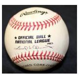 Ozzie Smith St. Louis Cardinals San Diego Padres Signed Rawlings National League Baseball