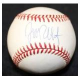 Bert Blyleven, Jeff Reboulet Signed American League Baseballs