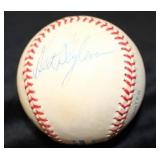 Bert Blyleven, Jeff Reboulet Signed American League Baseballs
