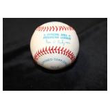 Bert Blyleven, Jeff Reboulet Signed American League Baseballs