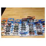 Lot of 37 Brand New Matchbox & Hot Wheels Cars – Factory Sealed Classics & Customs!