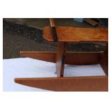 Handcrafted Wooden Child’s Rocking Horse – 36" x 29" – Classic Design