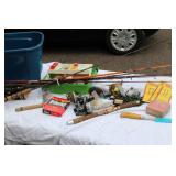 Huge Fishing Tacklebox Collection – Rods, Reels, Lures, Vintage Hooks & More!
