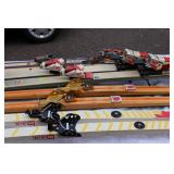 Vintage Snow Ski Collection – Cross Country & Downhill Sets Hill K2 CCM Eggen