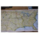 Large Great Northern Collection Railroad Dishes, paper Collectibles prints, maps and more