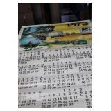 Auction Title: Large Railroad Calendar & Print Collection – Great Northern, Burlington Northern, Northern Pacific – 1970s–1990s