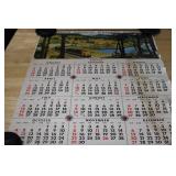 Auction Title: Large Railroad Calendar & Print Collection – Great Northern, Burlington Northern, Northern Pacific – 1970s–1990s