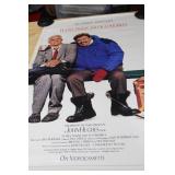 Steve Martin John Candy Planes Trains and Automobiles vintage promotional poster