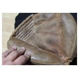 Baseball Catcher Full Sized Art piece - Carlton Fisk Glove has mask Chest protector and Shingaurds