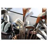 3 bags of assorted Golf Clubs