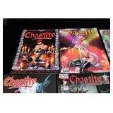 CHASTITY: LUST FOR LIFE COMIC LOT – ISSUES #1, #2, #3 + 5 MORE – CHAOTIC DARK HEROINE – GRAPHIC NOVEL STYLE
