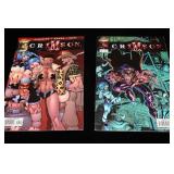 CRIMSON COMIC BOOK LOT – 17 ISSUES INCLUDING #1 – AUGUSTYN, RAMOS, HOPE – GRAPHIC NOVEL STYLE