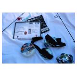Ice Fishing Rod & Reel Combo Lot – 2 Black Betty Setups + 2 Dave Genz Combos & Cabelas Case