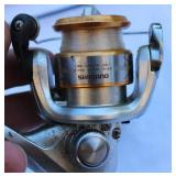 Lot of 5 Fishing Rods & 3 Reels – Mojo Bass, St. Croix, Shimano, Abu Garcia