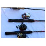 Family Fishing Set – 4 Rods & Reels (Daiwa, Ladyfish, Kids Combos)