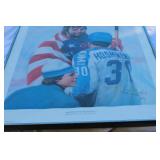 “America the Beautiful” Signed Print – Herb Brooks, Jerome Ryan – Limited Edition #101/1000 1980 Olympic Gold Medal