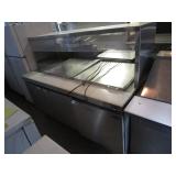 NorLake Refrigerated Salad Bar/Prep Table 72"x34"x57" (new compressor last year)