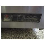 True Refrigerated Salad Bar/Prep Table Extension 36"x34"x44"