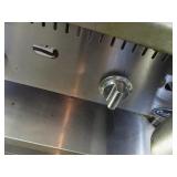 Cook Rite Gas Griddle on SS Rolling Table 48"x29"x38"