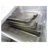Food Pan Lids (10) Stainless Steel (11) Plastic