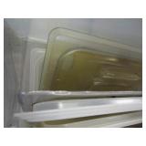 Food Pan Lids (10) Stainless Steel (11) Plastic