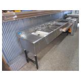 5 Station Bar Sink 95"x18"x34"