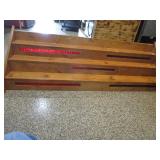 Wood Shelf 61"x20"x17"