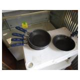 (5) 7" Alum Frying Pans