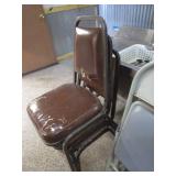 (3) Chairs & (3) Folding Chairs