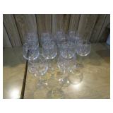 (14) 8 1/2" Wine Glasses