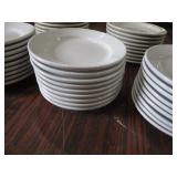 (46) 6" Stoneware Plates